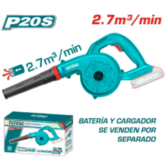SOPLADORA LI-ION 20V 2.7M3/MIN 18000RPM