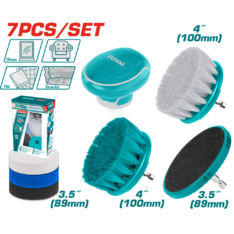SET DE CEPILLOS MULTIUSOS 1/4’’ HEX P/ TALADRO 7PCS INDUSTRIAL