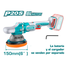 PULIDORA ANGULAR 20V 150MM(6’’) 2000- 45000RPM BRUSHLESS INDUSTRIAL