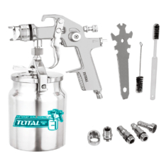 PISTOLA P/PINTAR HVLP 1000CC 1.4MM PATRON 180-250MM INDUSTRIAL