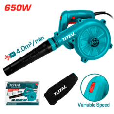 SOPLADORA/ASPIRADORA 220V 650W 0-16000RPM 0-4M3/MIN INDUSTRIAL