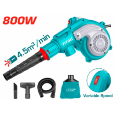 SOPLADORA/ASPIRADORA 800W 0-15000RPM 0-4.5M3/MIN INDUSTRIAL SUPER