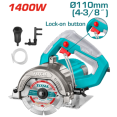 CORTADOR DE MARMOL 1400W 13000RPM 110X20MM CORTE 34MM INDUSTRIAL