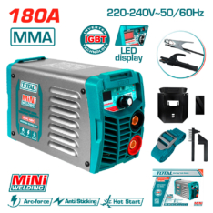 SOLDADORA INVERTER MMA 15-180A LCD E:1.6-4.0 CT:180A@40%