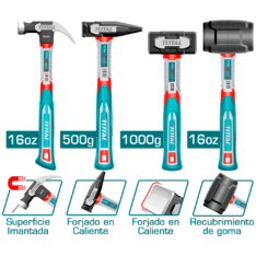 MEGA COMBO DE MARTILLOS (THCH6004)