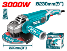 AMOLADORA 9″ 3000W INDUSTRIAL – TOTAL