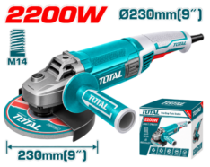 AMOLADORA 9″ 2200W – TOTAL
