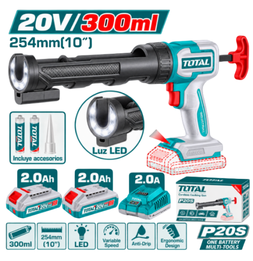 PISTOLA DE CALAFATEO 300ML