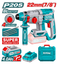 ROTOMARTILLO PLUS 20V TABLES CELLS COMPLETO – TOTAL