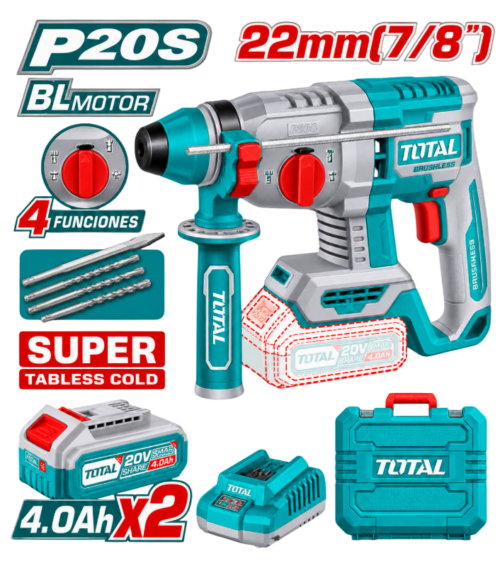 ROTOMARTILLO PLUS 20V TABLES CELLS COMPLETO