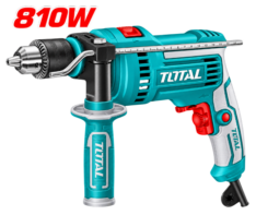 TALADRO 810W, 13MM, 0-3000RPM – TOTAL