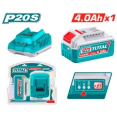 KIT DE CARGADOR + 01 BATERÍA 4AMP- TOTAL