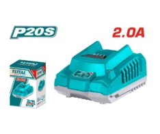 CARGADOR DE BATERÍA 20V 2A P20S- TOTAL