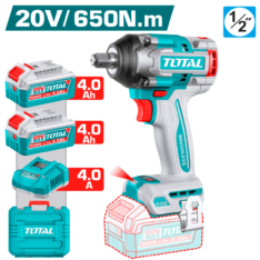 LLAVE DE IMPACTO 20V BRUSHLESS, 650 N.M., 1/2″-TOTAL