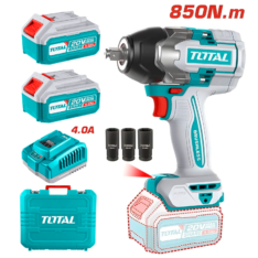 LLAVE DE IMPACTO 20V BRUSHLESS, 850 N.M., 1/2″-TOTAL