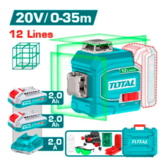 NIVEL LÁSER 12 LÍNEAS 20V – TOTAL