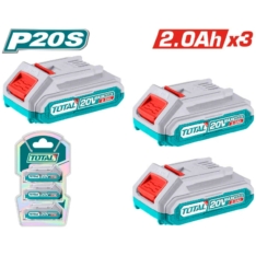 PACK DE 3 BATERÍA 2AMP 20V- TOTAL