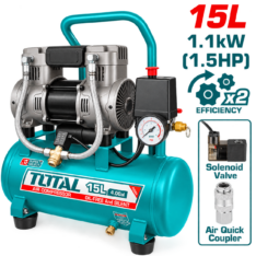 COMPRESORA DE AIRE 15L – TOTAL
