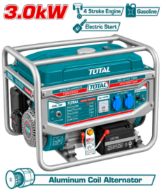 GENERADOR DE LUZ 3000W (CON ARRANCADOR ELÉCTRICO) – TOTAL