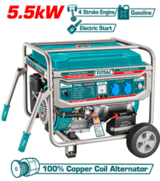 GENERADOR DE LUZ 5500W (CON ARRANCADOR MANUAL) – TOTAL