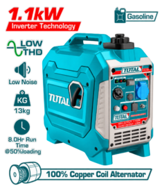 GENERADOR DE LUZ SILENCIOSO 1100W – TOTAL