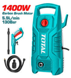 HIDROLAVADORA 1400W 130BAR – TOTAL