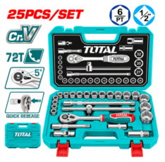 JGO X 25PCS DADOS 1/2″ – TOTAL