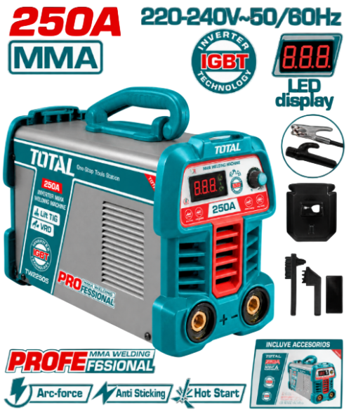 MÁQUINA DE SOLDAR 250A
