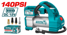 MINI COMPRESORA PARA AUTO 12V 140PSI – TOTAL