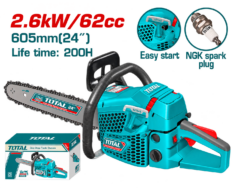 MOTOSIERRA 24″ 2.6 KW – TOTAL