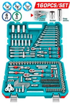 SET X 160PCS HERRAMIENTAS COMBINADAS – TOTAL