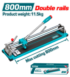 CORTADORA DE CERÁMICO 80CM RIELES DOBLES – TOTAL