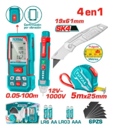 COMBO DETECTOR + WINCHA LÁSER – TOTAL