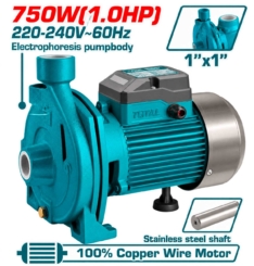 BOMBA DE AGUA CENTRÍFUGA 1.0HP, 1″ X 1″ – TOTAL